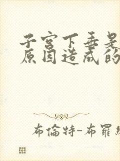 子宫下垂是什么原因造成的怎么治疗