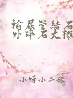 输尿管结石做体外碎石大概多少钱