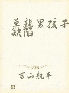 单亲男孩子心理缺陷