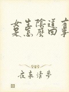 女生阴道有臭味是怎么回事