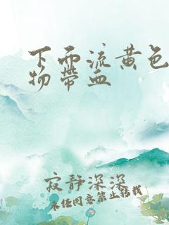 下面流黄色分泌物带血