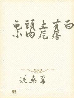 龟头上有白色的小肉疙瘩