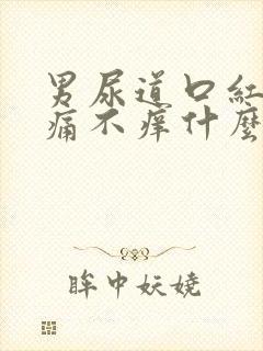 男尿道口红了不痛不痒什么原因