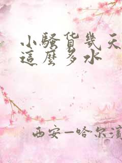 小骚货几天不弄这么多水