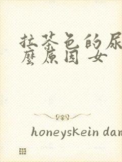 拉茶色的尿是什么原因 女