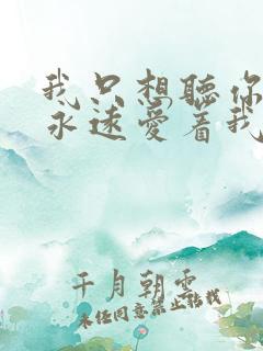 我只想听你说你永远爱着我什么歌