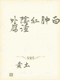 外阴红肿白色豆腐渣