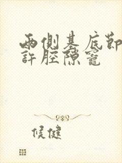 两侧基底节区少许腔隙灶