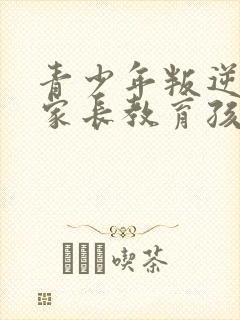 青少年叛逆期是家长教育孩子