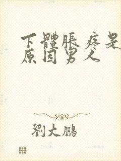 下体胀疼是什么原因男人