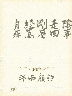 月经刚走阴道口痒怎么回事