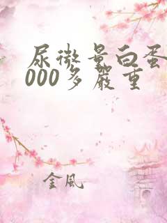 尿微量白蛋白1000多严重