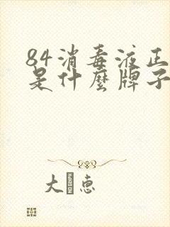 84消毒液正品是什么牌子