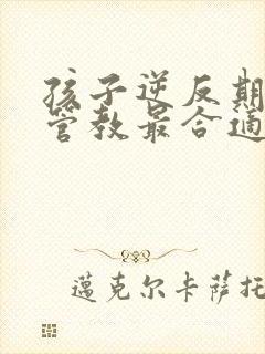 孩子逆反期怎么管教最合适