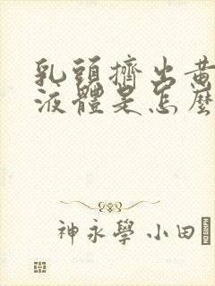 乳头挤出黄色脓液体是怎么回事