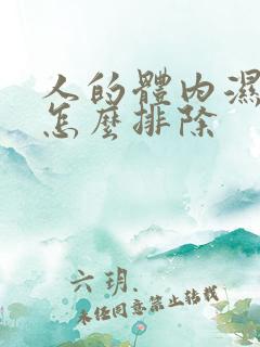 人的体内湿气重怎么排除