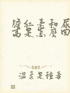 胆红素和尿胆原高是怎么回事