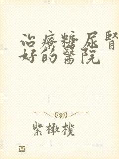 治疗糖尿肾病最好的医院