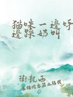 猫咪一边呼噜一边踩奶叫