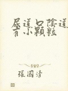 尿道口阴道口上有小颗粒