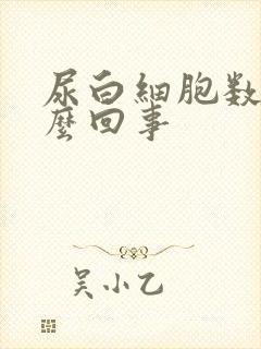 尿白细胞数高怎么回事