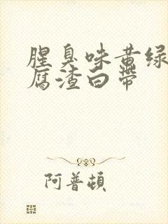 腥臭味黄绿色豆腐渣白带