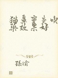 猫鼻窦炎吃什么药效果好