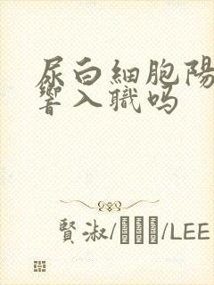 尿白细胞阳性影响入职吗