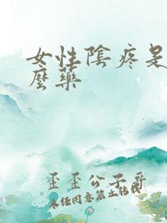 女性阴疼是吃什么药