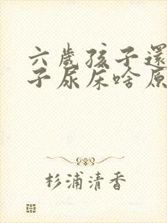 六岁孩子还尿裤子尿床啥原因