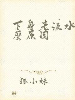 下身老流水是什么原因