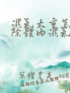 湿气太重怎样排除体内湿气女