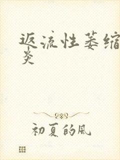 返流性萎缩性胃炎