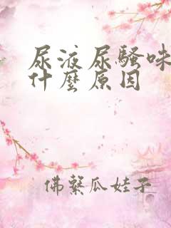 尿液尿骚味大是什么原因