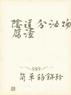 阴道分泌物黄豆腐渣