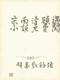 宋南清顾遇深的小说免费阅读无弹窗