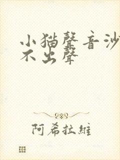 小猫声音沙哑叫不出声