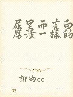 尿里面有白色豆腐渣一样的东西