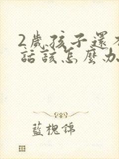 2岁孩子还不说话该怎么办