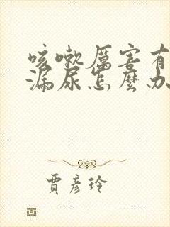 咳嗽厉害有时会漏尿怎么办