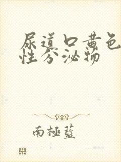 尿道口黄色液体性分泌物