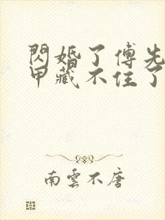 闪婚了傅先生马甲藏不住了