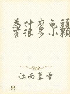 为什么龟头边上有很多小颗粒