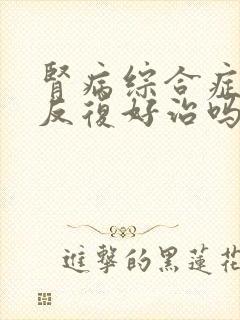 肾病综合症复发反复好治吗