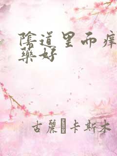 阴道里面痒什么药好