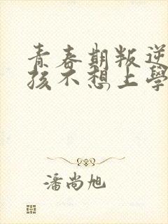 青春期叛逆期男孩不想上学