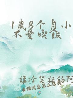 1岁8个月小孩不爱吃饭