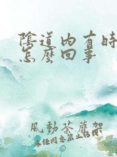 阴道内有时刺痛怎么回事