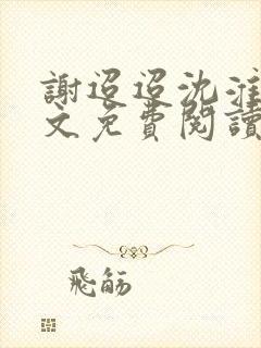 谢迢迢沈淮叙全文免费阅读