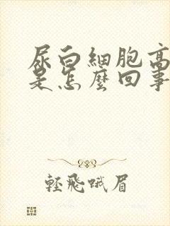 尿白细胞高阳性是怎么回事